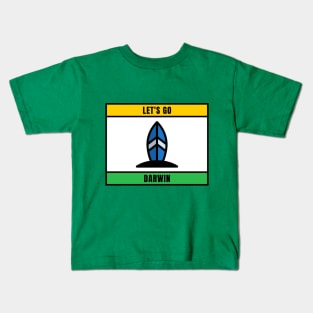 LET'S GO DARWIN Kids T-Shirt